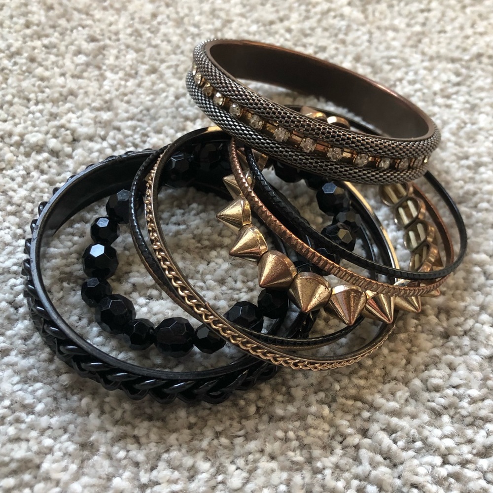 10 Bangle Bracelets